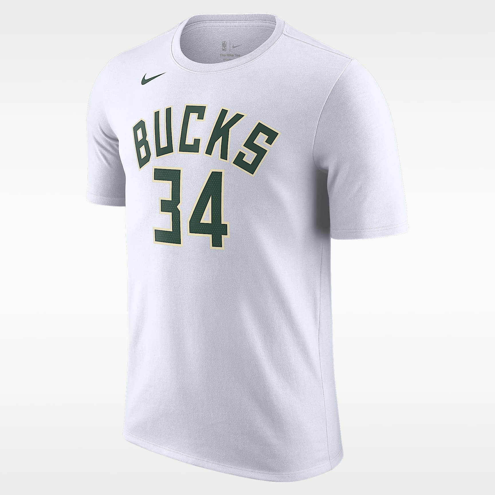 Milwaukee Bucks Men's Nike NBA T-Shirt. Nike ID